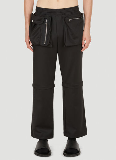 JW Anderson Patch Pocket Track Pants Black jwa0149019