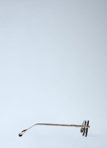 H65 Oval Sunglasses Kuboraum H65 Oval Sunglasses Gold kub0364004