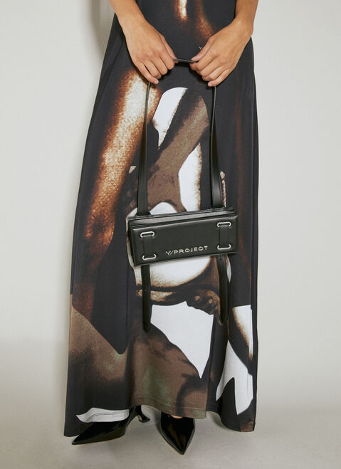 Jacquemus Mini Accordion Shoulder Bag Black jac0254066