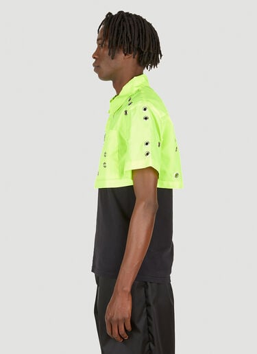 Eyelet Short-Sleeve Shirt Studio Alch Eyelet Short-Sleeve Shirt Yellow alc0136002