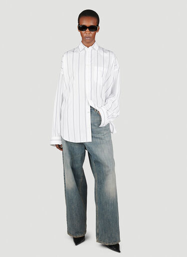 Loose Fit Jeans Balenciaga Loose Fit Jeans Blue bal0253023