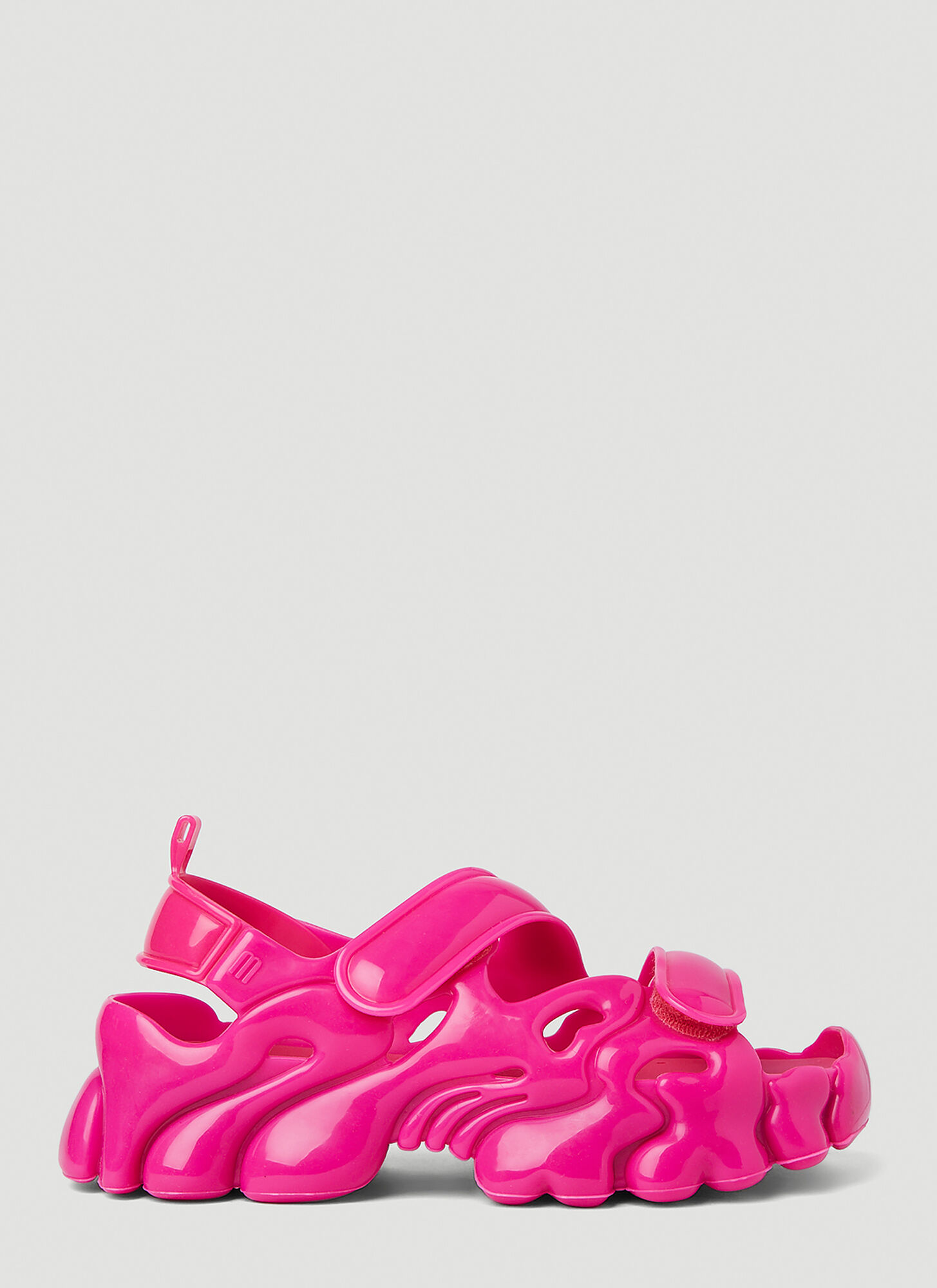 Shop Collina Strada X Melissa Puff Sandals In Pink