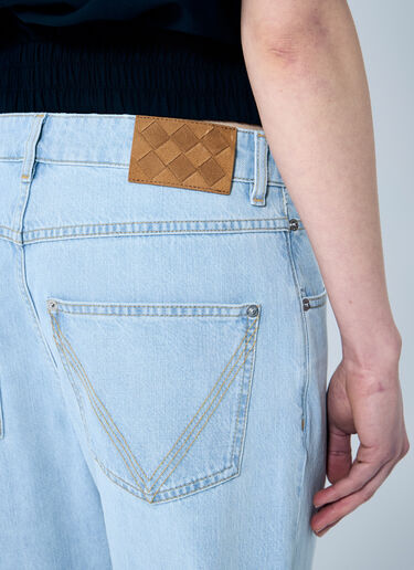 Bottega Veneta Extra Bleach Dirty Denim Jeans Blue bov0259006