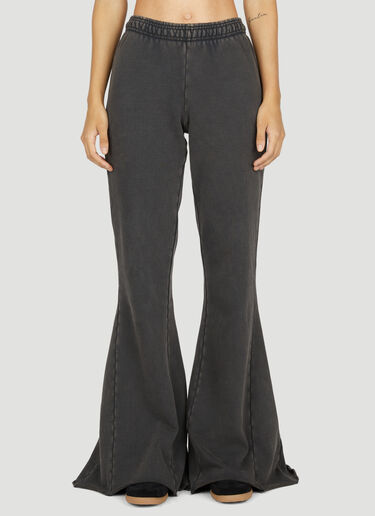Washed Flared Track Pants Entire Studios Washed Flared Track Pants Black ent0253011