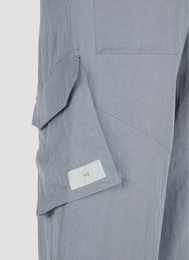 Y-3 Crinkle Pants Grey yyy0252008