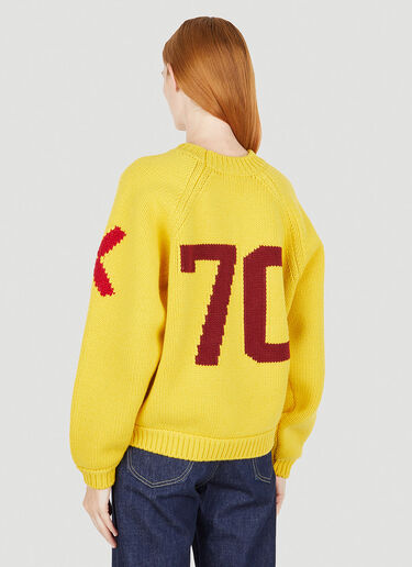 Kenzo Graphic Comfort Sweater Yellow knz0250005
