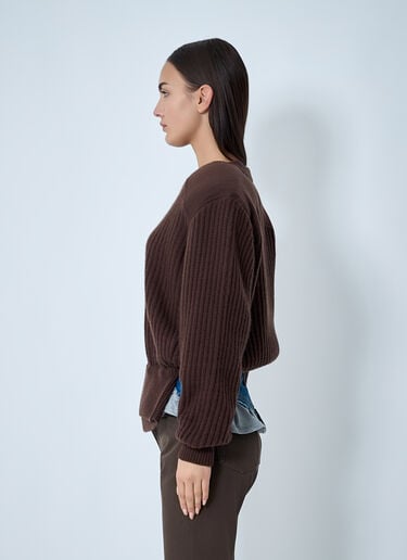 Display Army Sweater August Barron Display Army Sweater Brown all0262005