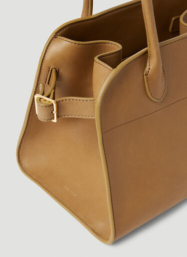 The Row Soft Margaux 10 Handbag Brown row0253014