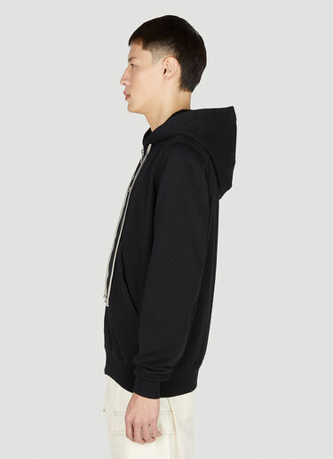 Rick Owens DRKSHDW Jason S Hooded Sweatshirt Black drk0152012