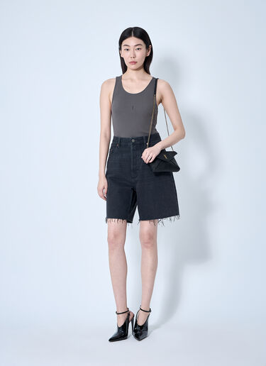 Saint Laurent Cassandre Tank Top Grey sla0259011
