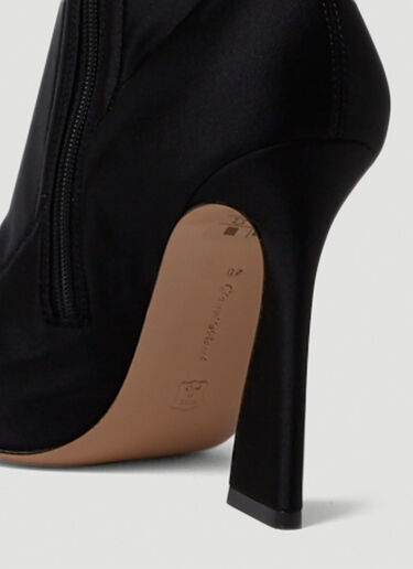 Gianvito Rossi Aura Lycra Heeled Boots Black gia0249022