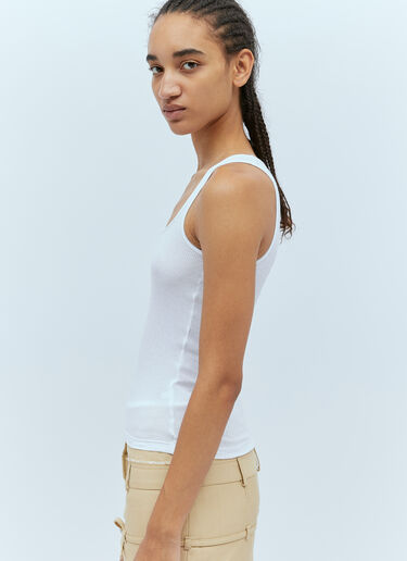 Jacquemus Le Débardeur Caraco Tank Top White jac0254034