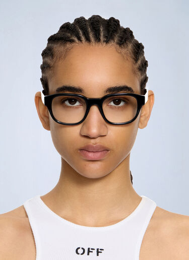 LN-CC® - Off-White: Eyewear Style 5034 - Black Off-White Eyewear Style 5034 Black ofw0364484
