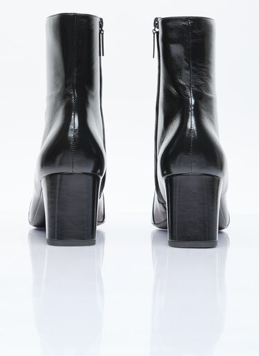 Rainer Zipped Boots Saint Laurent Rainer Zipped Boots Black sla0156021