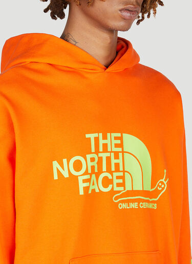 The North Face x Online Ceramics フード付きスウェットシャツ オレンジ tnf0152060