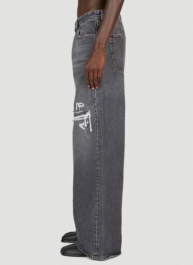 Diesel Wide Leg Jeans Grey dsl0353001