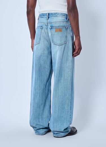 MM6 Maison Margiela Wide-Leg Denim Jeans Blue mmm0165008