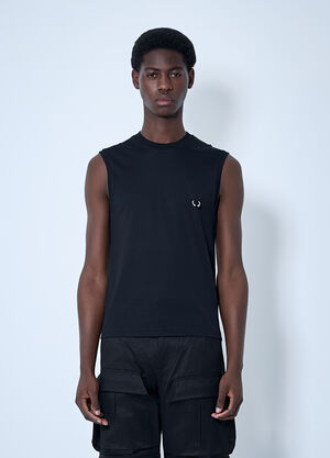 Mugler Nipple Tank Top Black mug0160009