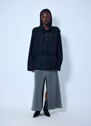 LN-CC® - LUEDER: Armour Hoodie - Black LUEDER Armour Hoodie Black ldr0366003