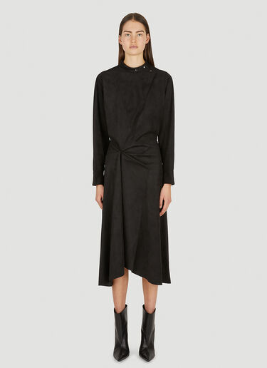 Isabel Marant Calibea Dress Black ibm0250005