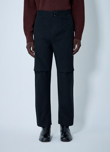 MHL by Margaret Howell Press Stud Pants Black mhl0162007