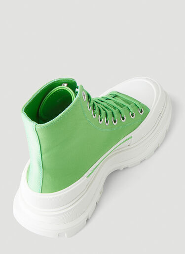 Alexander McQueen Tread Slick Sneakers Green amq0250046