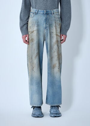 Acne Studios Loose Fit Jeans Blue acn0163026