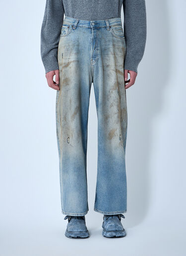 Acne Studios Loose Fit Jeans Blue acn0163026