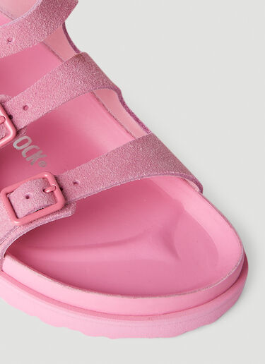 Birkenstock 1774 Florida Suede Sandals Pink brs0254001