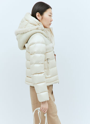 Moncler Beauvais 短款羽绒服 乳白色 mon0258002