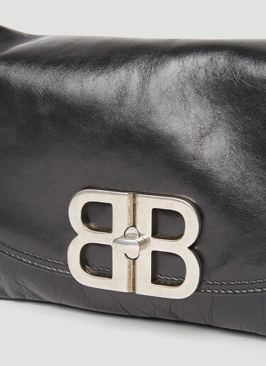 BB Soft Small Flap Shoulder Bag Balenciaga BB Soft Small Flap Shoulder Bag Black bal0253035