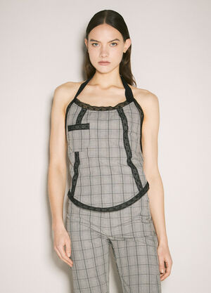 Our Legacy Pinafore Top Grey our0259011