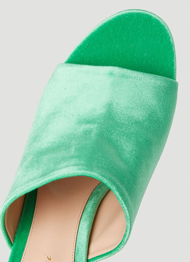 Gianvito Rossi Holly High Heel Mules Green gia0251014