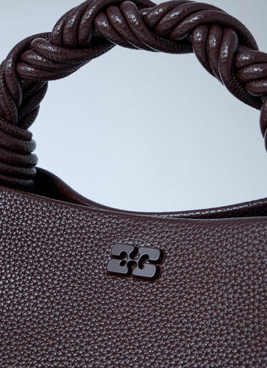 GANNI Small Bou Handbag Brown gan0263047