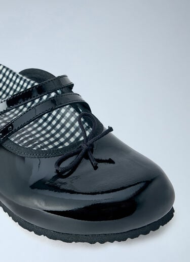 LN-CC® - Birkenstock 1774 x Repetto: Patent Leather Buckle Mules - Black Birkenstock 1774 x Repetto Patent Leather Buckle Mules Black brs0265007