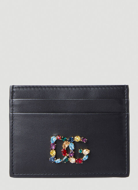 Diesel Crystal Plaque Card Holder Silver dsl0254031