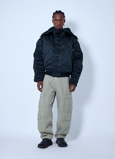 LN-CC® - Alpha Industries: N-2B Base UV Oversized Winter Jacket - Black Alpha Industries N-2B Base UV Oversized Winter Jacket Black alp0366004