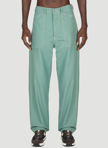 Visvim Carpenter Pants Green vis0153012
