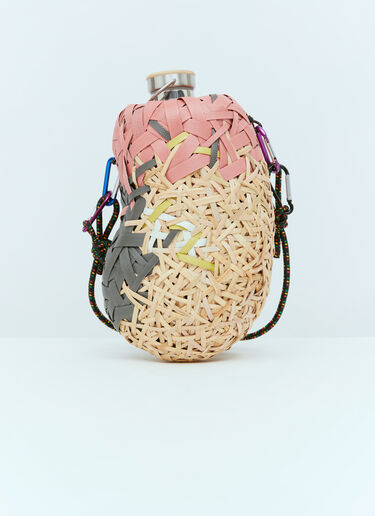 Woven Water Bottle Holder Set Space Available Woven Water Bottle Holder Set Pink spa0354001