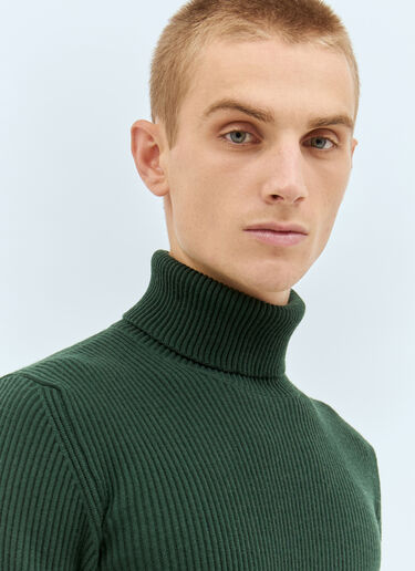 Stone Island High Neck Sweater Green sto0158038