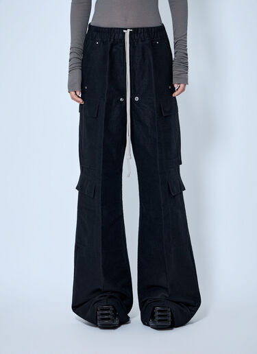 LN-CC® - Rick Owens: Cargobelas Pants - Black Rick Owens Cargobelas Pants Black ric0265022