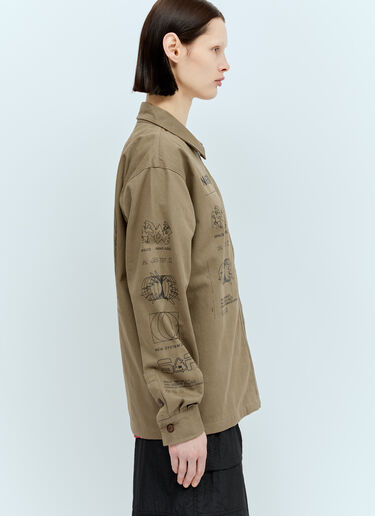 Space Available Inner Space Plant Jacket Khaki spa0356010