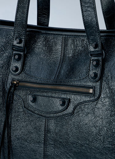 LN-CC® - Balenciaga: Cabas Le City Tote Bag - Black Balenciaga Cabas Le City Tote Bag Black bal0165017