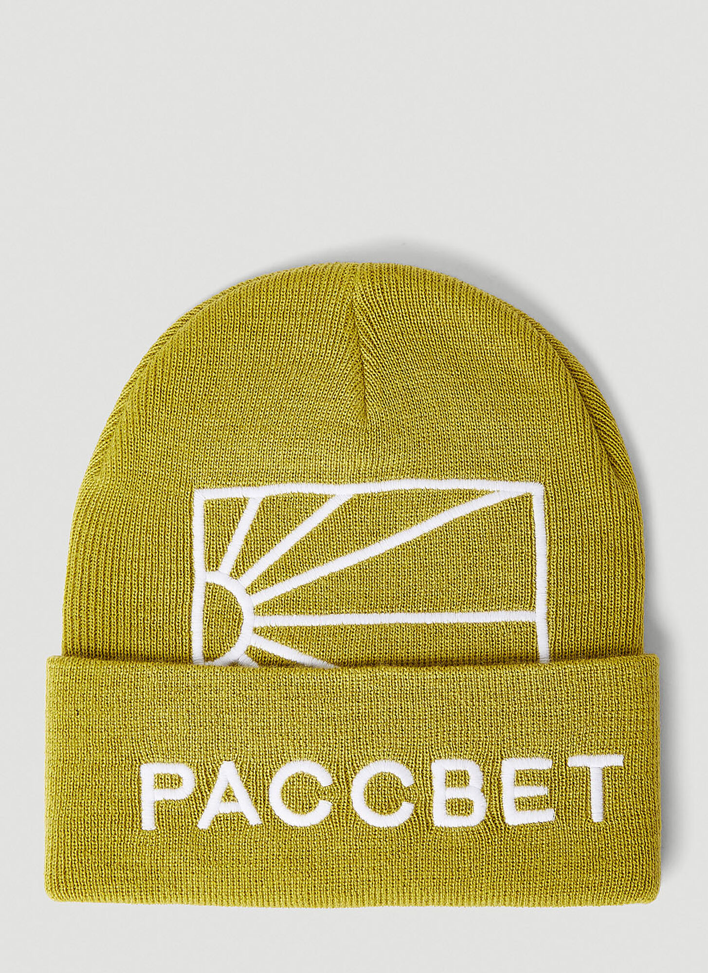 Rassvet Big Logo Beanie Hat In Green