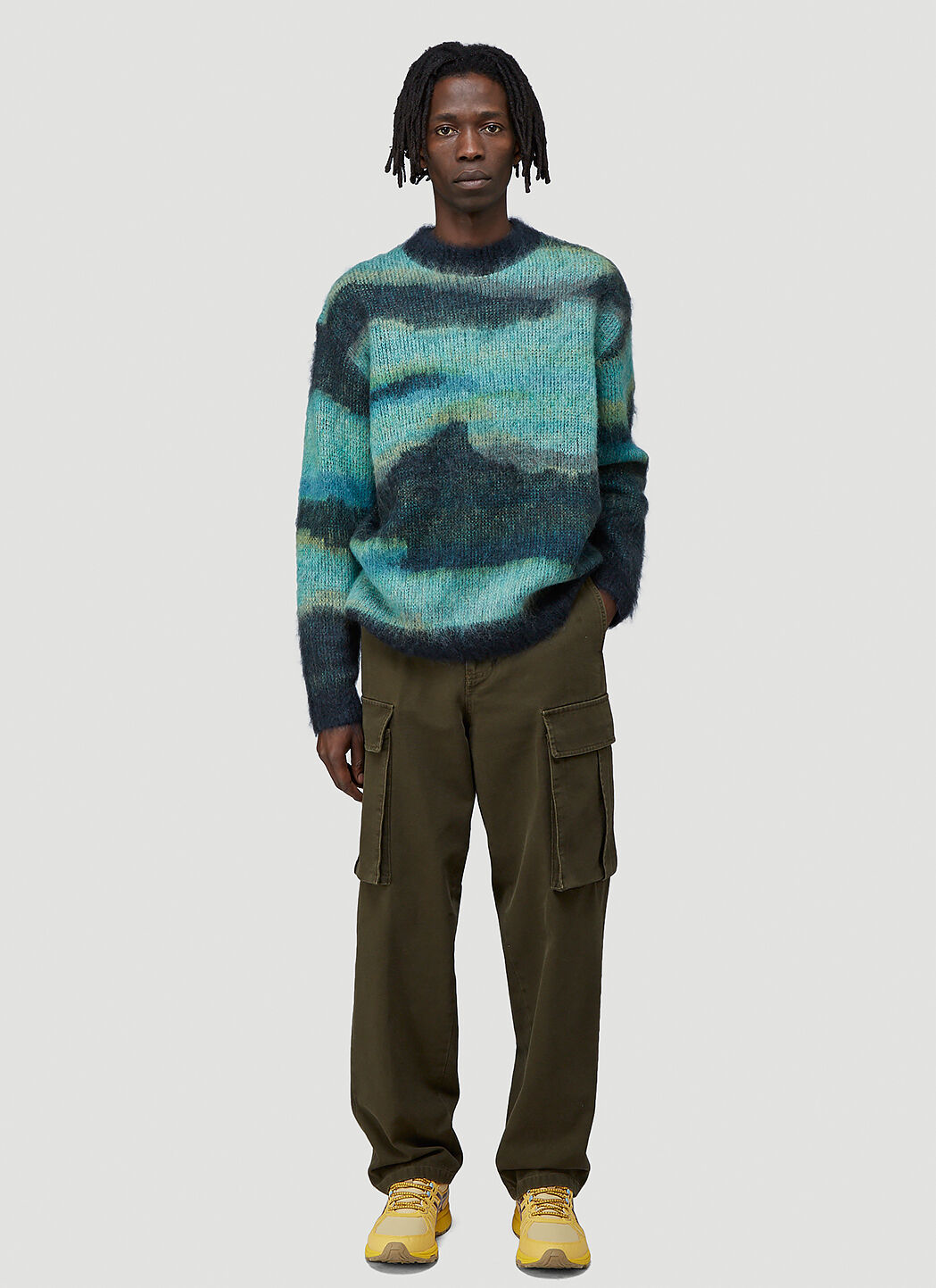 Acne angora sweater top