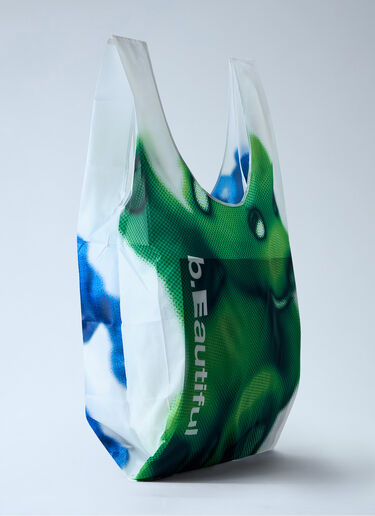 LN-CC® - b.Eautiful: x kiiro Gummies Reusable Tote Bag XL - Green b.Eautiful x kiiro Gummies Reusable Tote Bag XL Green bea0164032