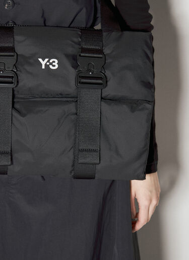 Y-3 折りたたみクロスボディバッグ ブラック yyy0356023