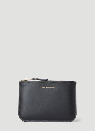 Comme des Garçons Wallet Interior Print Coin Pouch Black cdw0352006
