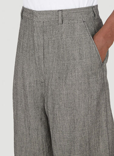 Acne Studios Melange Suit Pants Grey acn0146041