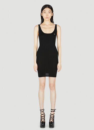 Vivienne Westwood 자수 오브 드레스 블랙 vvw0252010